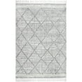 thumbnail image 2 of nuLOOM Skylar Textured Trellis Tasseled Area Rug, 9' x 12', Beige, 2 of 4