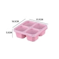 thumbnail image 5 of Portable Lunch Box Bento Lunch Box with Lid 4 Compartments Food Container for Multifunctional Food Storage, 5 of 7