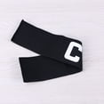 thumbnail image 3 of Captain Armband Nylon 2Set Black For Soccer Equipment Football Training, 3 of 8