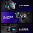 thumbnail image 1 of Wireless Game Controller Professional Ergonomic Sensitive Home USB Gamepad Joystick for Android Black, 1 of 3
