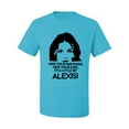 thumbnail image 2 of Hide Your Diamonds Exes from Alexis Quote Pop Culture Men's Graphic T-Shirt, Light Turquoise, Medium, 2 of 3