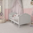 thumbnail image 5 of Dream On Me Rose 3-in-1 Convertible Toddler Bed, Greenguard Gold and JPMA Certified, Platinum, 5 of 6