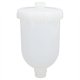 thumbnail image 1 of 300ml Upper Plastic Spray Guns Cup Replacement Pot Container with 15mm Female Thread Connector, 1 of 4