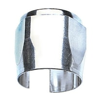 Russell Performance -8 AN Chrome Tube Seal Hose End For 3/8in Fuel Hose