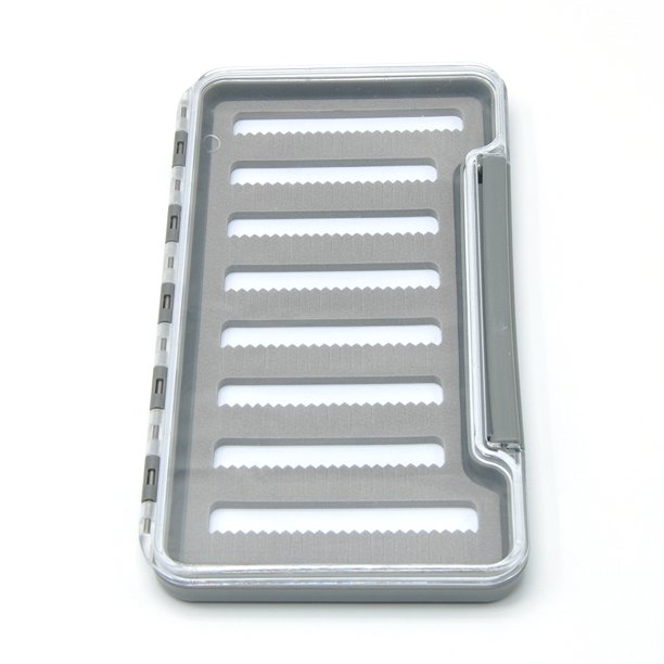 Caja de almacenamiento de cebo de pesca con mosca, contenedor de fácil agarre para artes de pesca (tipo tira) JShteea Para Estrenar