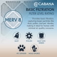 thumbnail image 5 of Cabana Filters 20 x 30 x 1 HVAC Furnace Air Filter Replacement, MERV 8, 6 Pack, 5 of 7