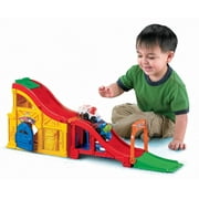 Fisher-Price Little People Wheelies Rev 'n Sounds Race Track Toy | W8607