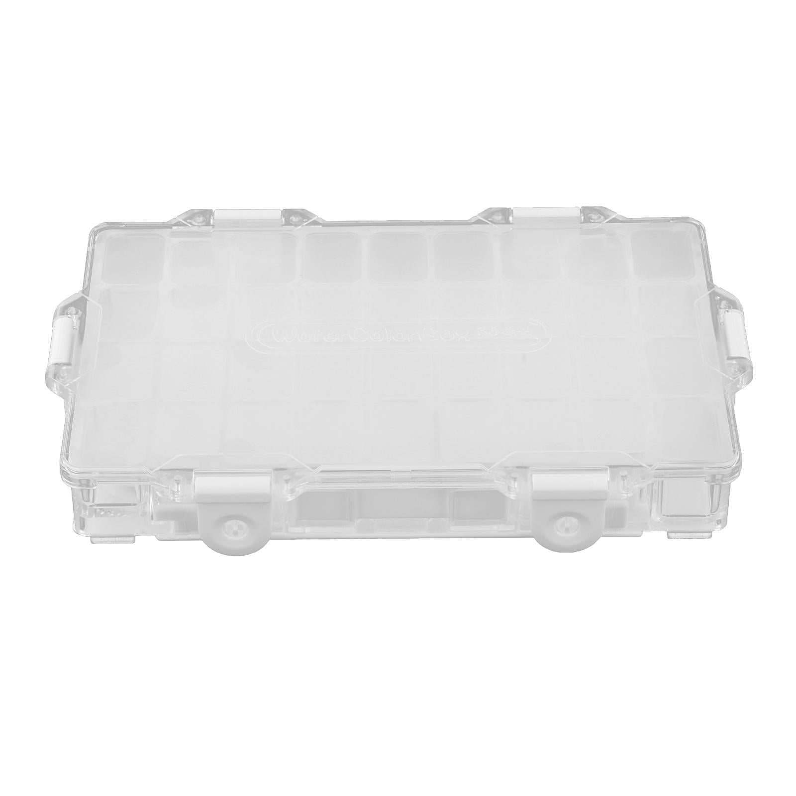 Portable Airtight Paint Storage , Case Paint Pallet Tray, for Gouache Oil Paint/ , 36 Well with