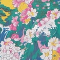 thumbnail image 4 of Yayeee Shower Curtain with Hooks 72"x72" Waterproof Fabric Bathroom Hanging Decor, Green Mountains, 4 of 5