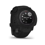 Garmin Instinct 2 Solar, Tactical-Edition, GPS Outdoor Watch, Solar Charging Capabilities, Multi-GNSS Support, Trackback Routing, Black