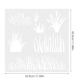 thumbnail image 2 of HAMPPLIES 4Ud Plantillas Para Pintura Con Delicado En Pet Reutilizable Para Manualidades Y, 2 of 8