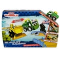 thumbnail image 3 of Little Tikes Slammin' Racers Scrapyard Derby Track Playset w/ Exclusive Toy Car Vehicle, 8 Pieces, with 15' Racing Distance Per Slam, For Kids & Toddlers, Boys & Girls Ages 3 4 5+ Year Old, 3 of 6