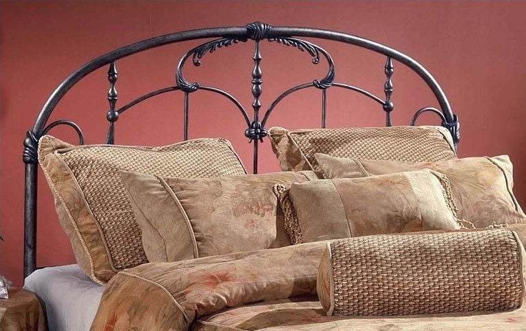 Hillsdale Furniture Hillsdale Jacqueline Without Bed Frame Queen Headboard Brushed Pewter
