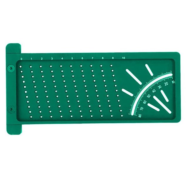 Medidor De Línea De Marca De Carpintería De Precisión De Plástico, Regla Cruzada Tipo T, Herramienta De Medición De Carpintero sonducket HA025940-03
