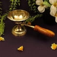 thumbnail image 2 of Swadeshi Desire Brass Kapoor | Karpoor Diya Deepam Burner Karpuram Arati |, 2 of 4