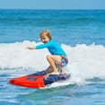 thumbnail image 4 of Patiojoy 6' Surfboard Inflation-free Long Surfing Board with Safety Leash Red, 4 of 10