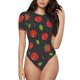 thumbnail image 1 of Balery Tomatoes1 Body de cuello redondo de manga corta para mujer Tops de manga corta Tops básicos-Large, 1 of 7