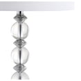 thumbnail image 3 of JONATHAN Y Paul 26" Crystal/Metal LED Table Lamp, Clear/Chrome (Set of 2), JYL5041A-SET2, 3 of 4