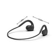 thumbnail image 3 of Bone Conduction Open-Ear Bluetooth Sport Headphones - Waterproof Wireless Earphones for Workouts and Running - Built-in Mic, with Headband,Black, 3 of 8