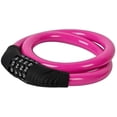 thumbnail image 4 of Cadenas de Sécurité pour Vélo Combinaison Réinitialisable à 4 Chiffres, 2 Pieds X 1/2 Pouce, 4 of 4