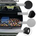 thumbnail image 6 of FOR U DESIGNS Colorful Floral Print Car Trunk Mat for Most SUVs Sedans Vans Non-Slip Cargo Liner All Weather Waterproof Durable Rear Protection, 6 of 7