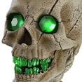 thumbnail image 5 of D&D: Demilich Unlife-Sized Replica - Skull Bust, LED Eyes, Dungeons & Dragons, 5 of 5