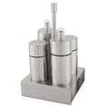 thumbnail image 1 of Contenant en Acier Inoxydable Sel Poivre Épices Bouteille Assaisonnement Ensemble Récipient, 1 of 7