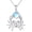 Style 2, variant on 925 Sterling Silver Ocean Animals Moonstone Necklace, Dolphin/Crab/Fish/Sea Horse Pendant Necklace for Women, Moonstone Jewelry Gift for Mother Wife Lover, Birthday Anniversary
