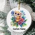 thumbnail image 3 of Tarsier Ornament, Christmas Ornaments 2025, Gift for Tarsier Lovers, Gift for Pet Lovers, Gift for Christmas, Christmas Decorations, 3 of 6