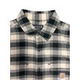 thumbnail image 4 of Carhartt Men's Malt/Black Shirt Rugged Flex Relaxed Fit Button Down L/S (356), 4 of 12