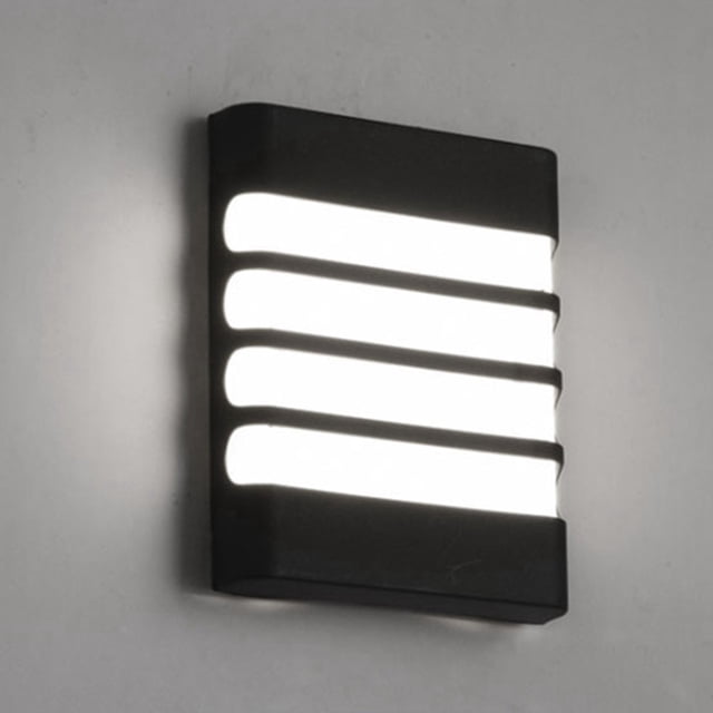 Lámpara de pared ANGGREK LED impermeable 6000K para patio