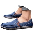 thumbnail image 3 of Men's Casual Shoes Breathable Comfortable Canvas Loafers Lightweight Stylish Footwear for Everyday Fashion, 3 of 9