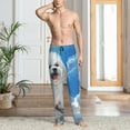 thumbnail image 2 of Honiee Cute Cloud Bichon Frise for men - a sleek fusion of Straight Pajama Pants, versatile Lounge Pants, and cozy Sleepwear, all rolled into one-XX-Large, 2 of 6