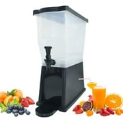 Hakka 3 Gallon Beverage Dispenser Large Capacity Fruit Drink Polypropylene Juice Dispenser