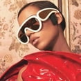 thumbnail image 3 of Punk Sunglasses Women Men Hip Hop One Piece Sun Glasses UV400 Shades Mirror Eyewear, 3 of 8