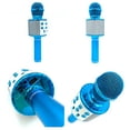 thumbnail image 3 of TFixol Wireless Microphone for Singing Recording with Colorful LED Lights Handheld BT Microphones Kids Karaoke Microphone Home KTV Player for Home Party 5 Variable Sounds, 3 of 6
