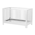 thumbnail image 6 of Little Seeds Posey 4-in-1 Convertible Baby Crib, True White, 6 of 20