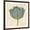 Brown Frame, variant on Art.com Muted Teal Tulip 1 Art Print by Diane Stimson, 16" x 16"