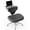 Black, variant on Newtral Extra Wide Criss Cross Chair with Wheels for Home Study & Yoga