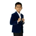 thumbnail image 3 of Spring Notion Big Boy's Velvet Blazer, 3 of 3