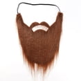 thumbnail image 5 of Barba de Halloween, barba de Papá Noel, pelo largo blanco, barba grande negra, barba de fiesta, disfrazarse, 5 of 5