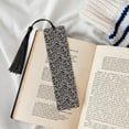 thumbnail image 4 of Kdxio Hand Drawn Snake Print Metal Tassel Bookmarks,Perfect Gift for Art Lovers and Bookworms Metal Bookmarks for Women, 4 of 8