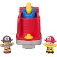 thumbnail image 2 of Little People Helping Others Fire Truck Toy - English & French Edition, 2 of 6
