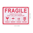 thumbnail image 2 of RENACLIPY 1000Pcs Fragile Shipping Stickers with Handle Care Reminder for Small Business Packaging, 2 of 8