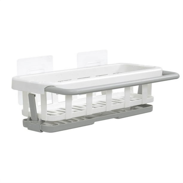 Soporte de Esponja para Lavabo de Cocina, Caja de Jabón, Organizador de Toallitas para Drenaje