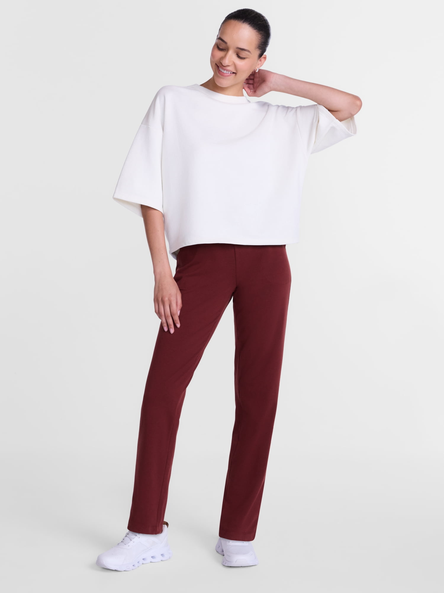 Athletic Works Women's and Women's Plus Knit Pants, Sizes XS-4X
