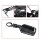 thumbnail image 3 of Cubierta de llave de coche de estilo de fibra de carbono de silicona negra para Isuzu Mu-x D-max Afortunado Sencillez, 3 of 5