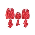 thumbnail image 1 of Nituyy Family Matching Christmas Pajamas Sets, Red Deer Snowflake Tops and Pant Sleepwear, 1 of 9