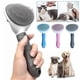 thumbnail image 1 of Pet Self-Cleaning Brush for Dogs & Cats, Pet Hair Removal Shedding Brush Cleaner for Pets, 1 of 5