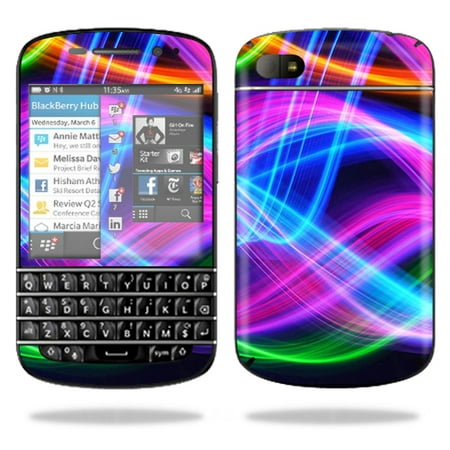 Skin Decal Wrap for BlackBerry Q10 Cell Phone SQN100-3 Color (Best Games For Blackberry Q10)